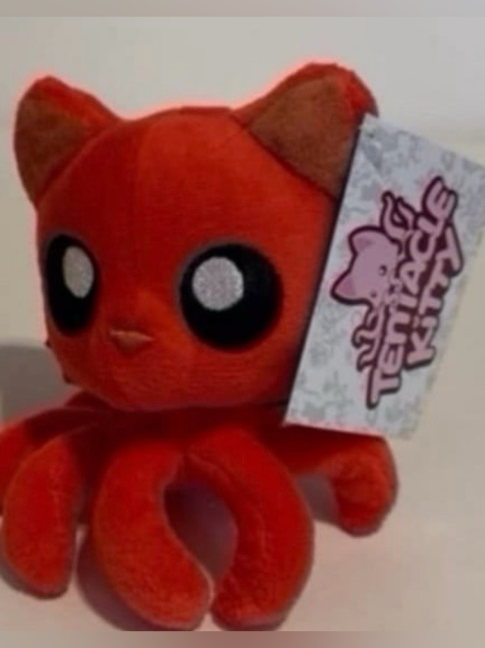 Tentacle Kitty Red Little‎ One plush